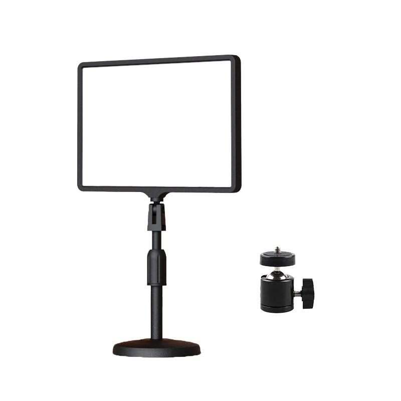 10 Inch 3000-6500K Three-color Temperature Photography Flat-panel Live Fill Light,Spec: 30cm Brack
