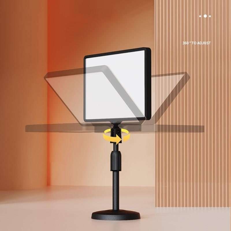 10 Inch 3000-6500K Three-color Temperature Photography Flat-panel Live Fill Light ... 42cm Bracket