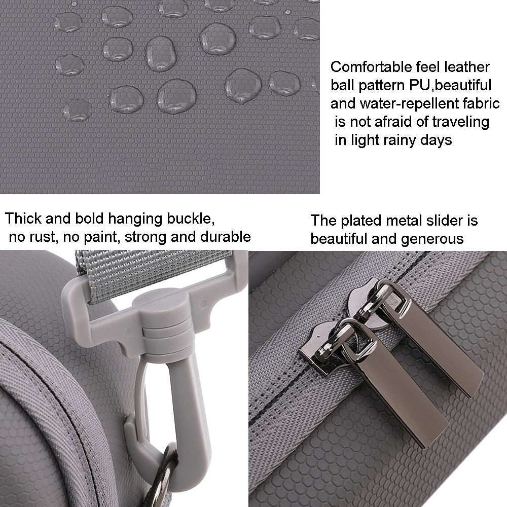 For DJI Mini 3 / Mini 3 Pro BKANO PU Storage Bag Portable Shoulder Bag Messenger Bag RC-N1 Version