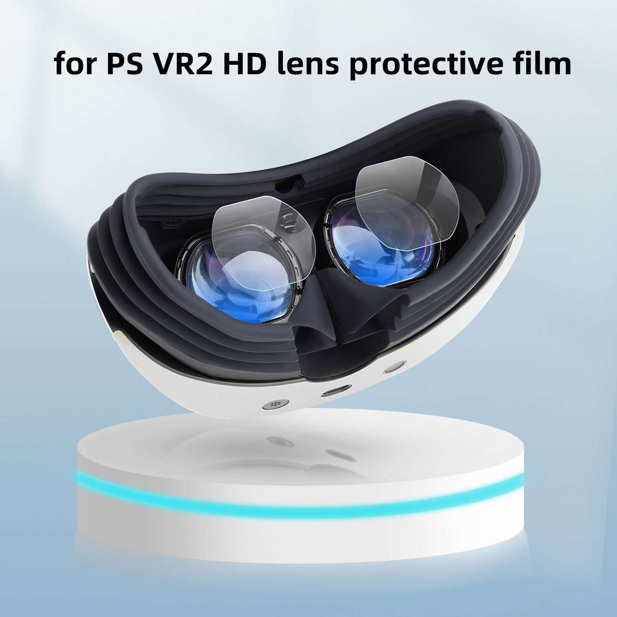 For PlayStation VR2 Hifylux PS-FF29 Lens Protective Film Set HD Scratch-Proof TPU So ... (As Show)