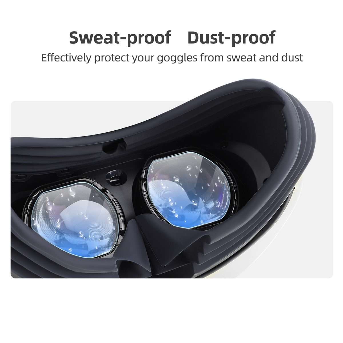 For PlayStation VR2 Hifylux PS-FF29 Lens Protective Film Set HD Scratch-Proof TPU So ... (As Show)