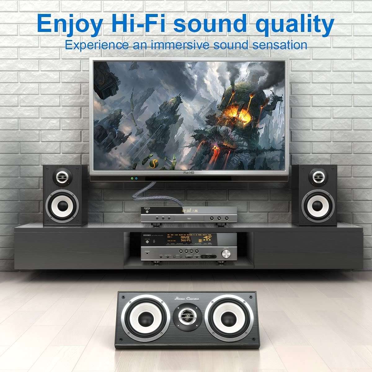 5m Pure Copper RCA Coaxial HIFI Digital Audio Cable SPDIF Subwoofer Speaker Cable(Silver Gray)