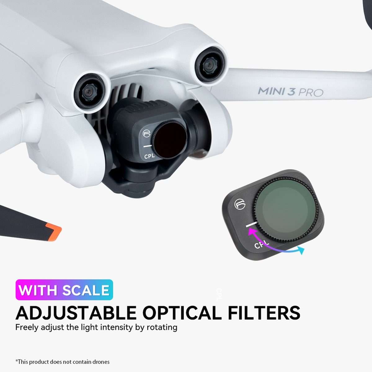 For DJI Mini 3 Pro RCSTQ PL Filters Drone Accessoires ND32/PL