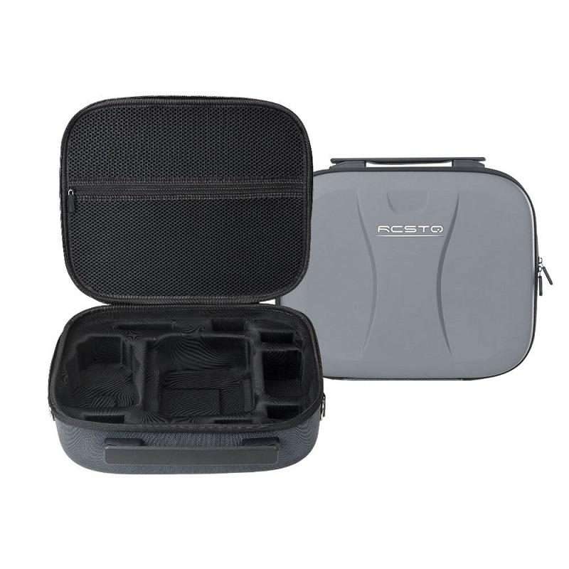 For DJI Mini 3 Pro RCSTQ Remote Control Portable Storage Bag(Grey)