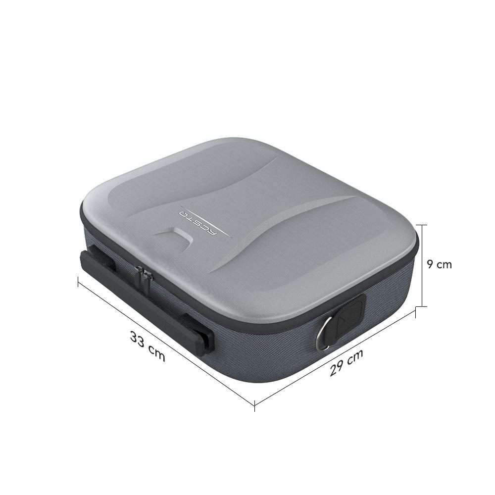 For DJI Mini 3 Pro RCSTQ Remote Control Portable Storage Bag(Grey)