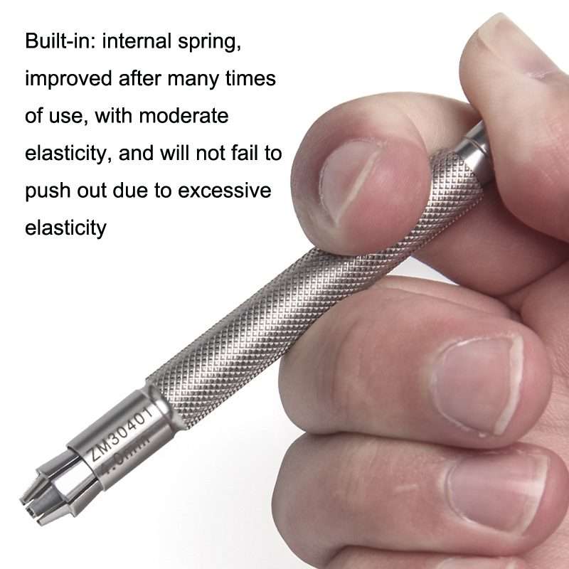 QYZ7021 7.5-8.5mm Watch Clockwork Time Adjustment Tool Stainless Steel Watch Handle