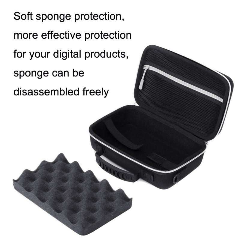 GH1365 Medium Multifunction 3.5 Inch Mobile Hard Disk Bag Photo Printer Bag EVA Shots VR Drone Sto