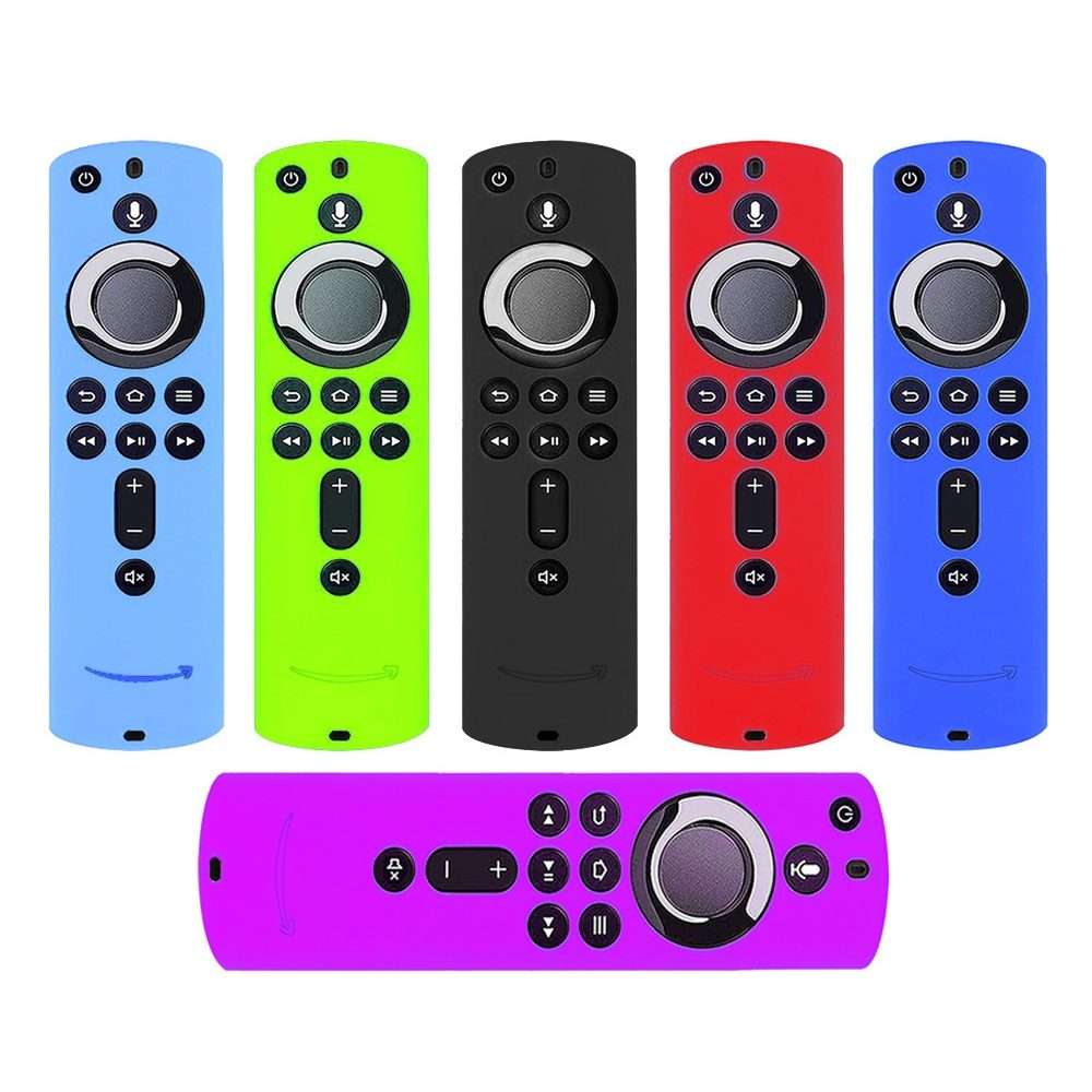 For Amazon Fire TV Stick 4K 2nd Remote Control Anti-Fall Silicone Protective Case(Luminous Green)