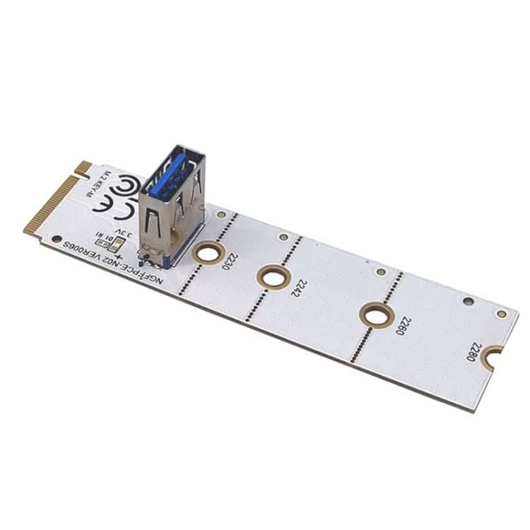 M.2 NVME To USB 3.0 PCI-E Expansion Card Adapter for Graphics Card(Whiteboard)