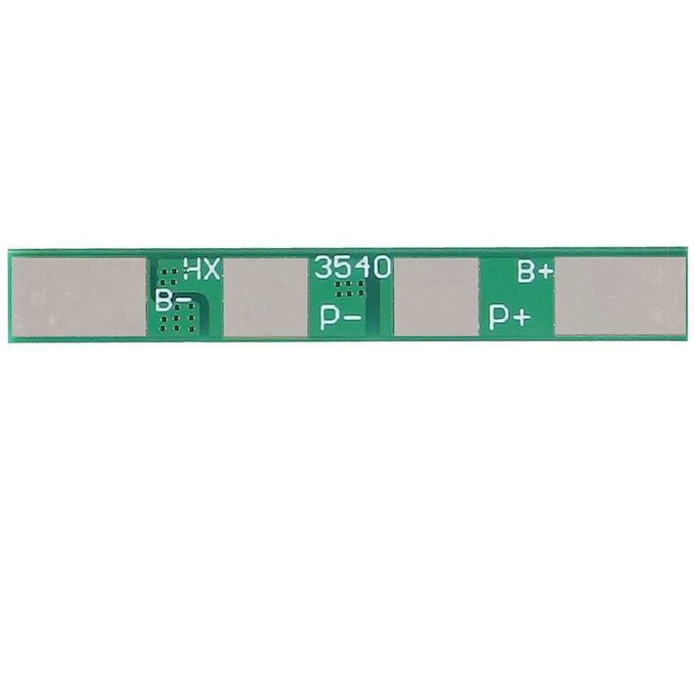 10pcs 3.7V Lithium Battery Protection Board Polymer Overcharge and Overdischarge Pro ... (As Show)
