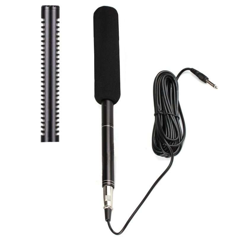 28cm Smart Noise Reduction Live Sound Card Computer Microphone Phone Camera News Interview Microph