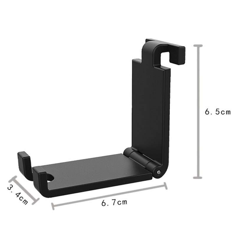 iplay HBP-266 For Sony PS5 Game Console Headphone Storage Side Rack Gamepad Hanger(Black)