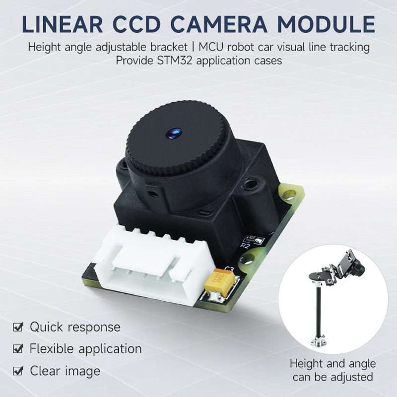 Yahboom Single Column CCD Camera Module Linear Array Sensor, Model: TSL1401