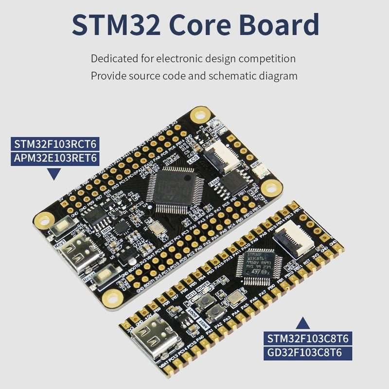 Yahboom MCU RCT6 Development Board STM32 Experimental Board ARM System Core Boar ... APM32E103RET6