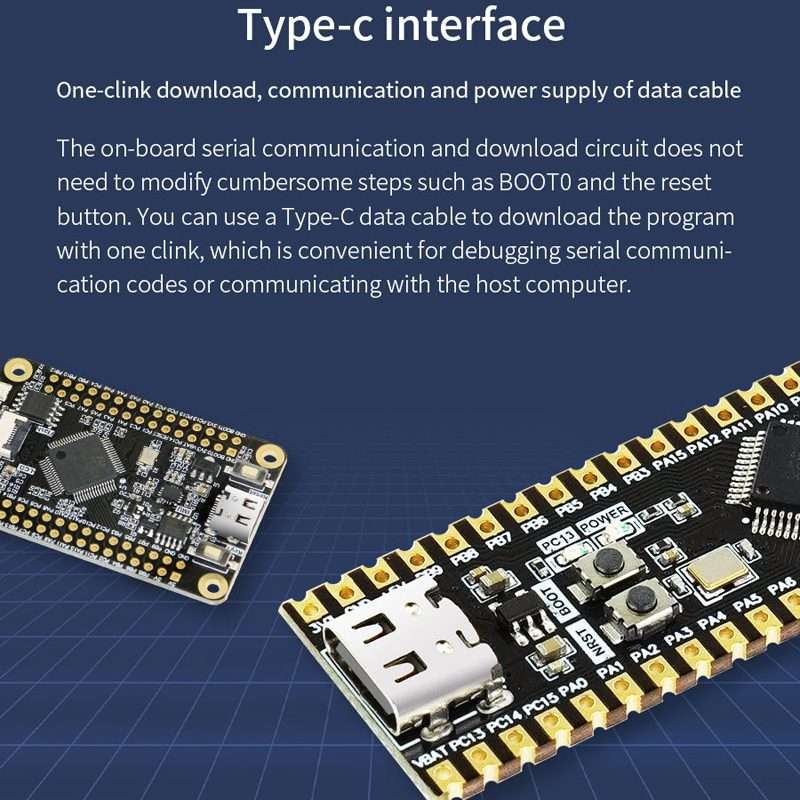 Yahboom MCU RCT6 Development Board STM32 Experimental Board ARM System Core Boar ... APM32E103RET6