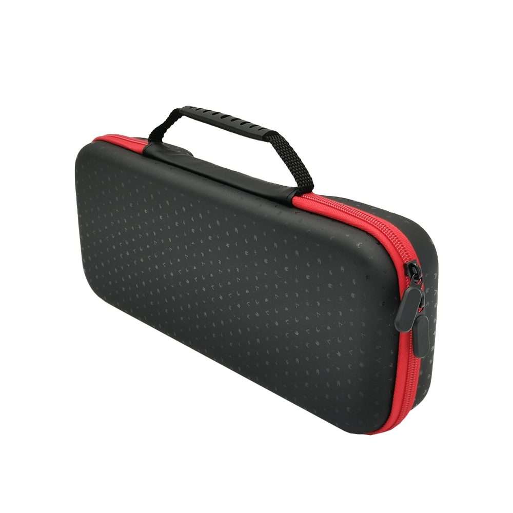 For ASUS ROG Ally Game Console Portable PU Waterproof Storage Box(Red)