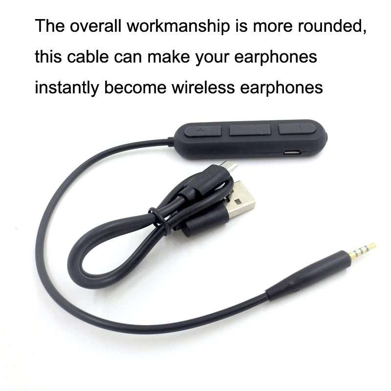 For BOSE QC25 / OE2 / QC35 / AKG / Y50 / Y40 Headphones Bluetooth Cable(Black)