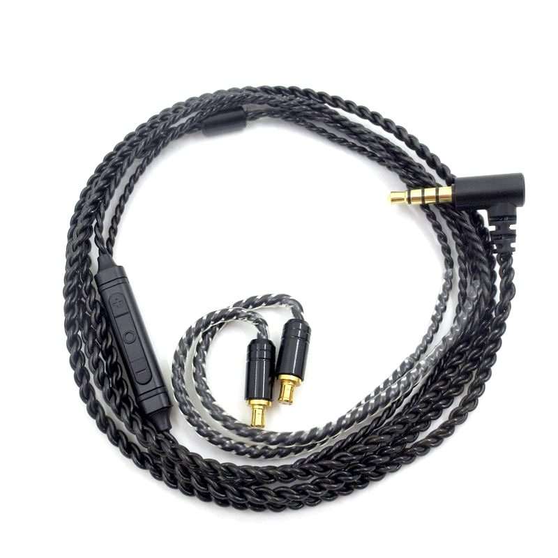 For A2DC Interface Headphone Cable With Microphone Upgrade Cable
