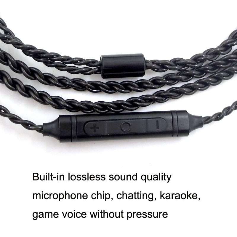 For A2DC Interface Headphone Cable With Microphone Upgrade Cable