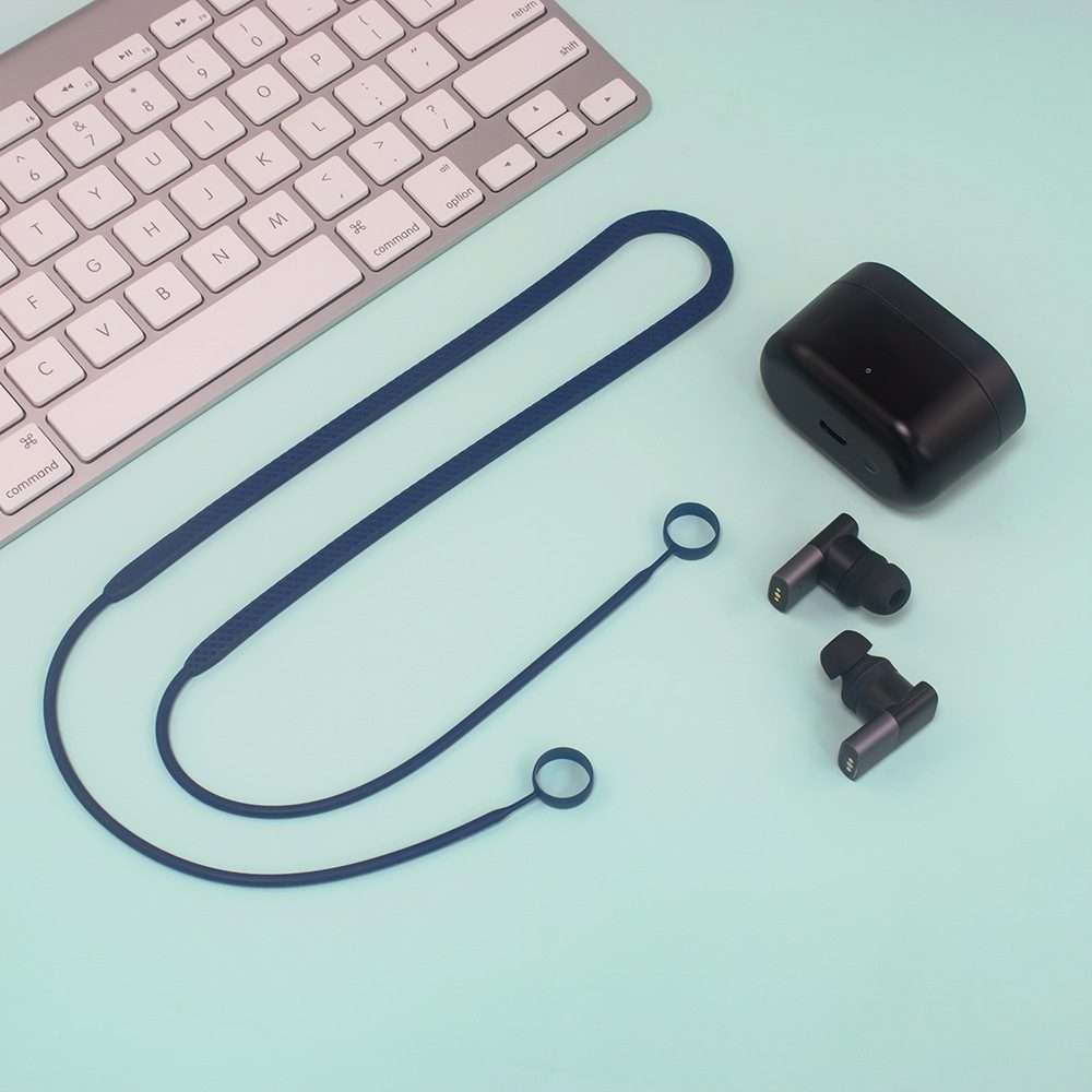 For Status Between 3ANC/Status Audio BetweenPro 2pcs Headphone Silicone Anti-Lost Cord(Blue)