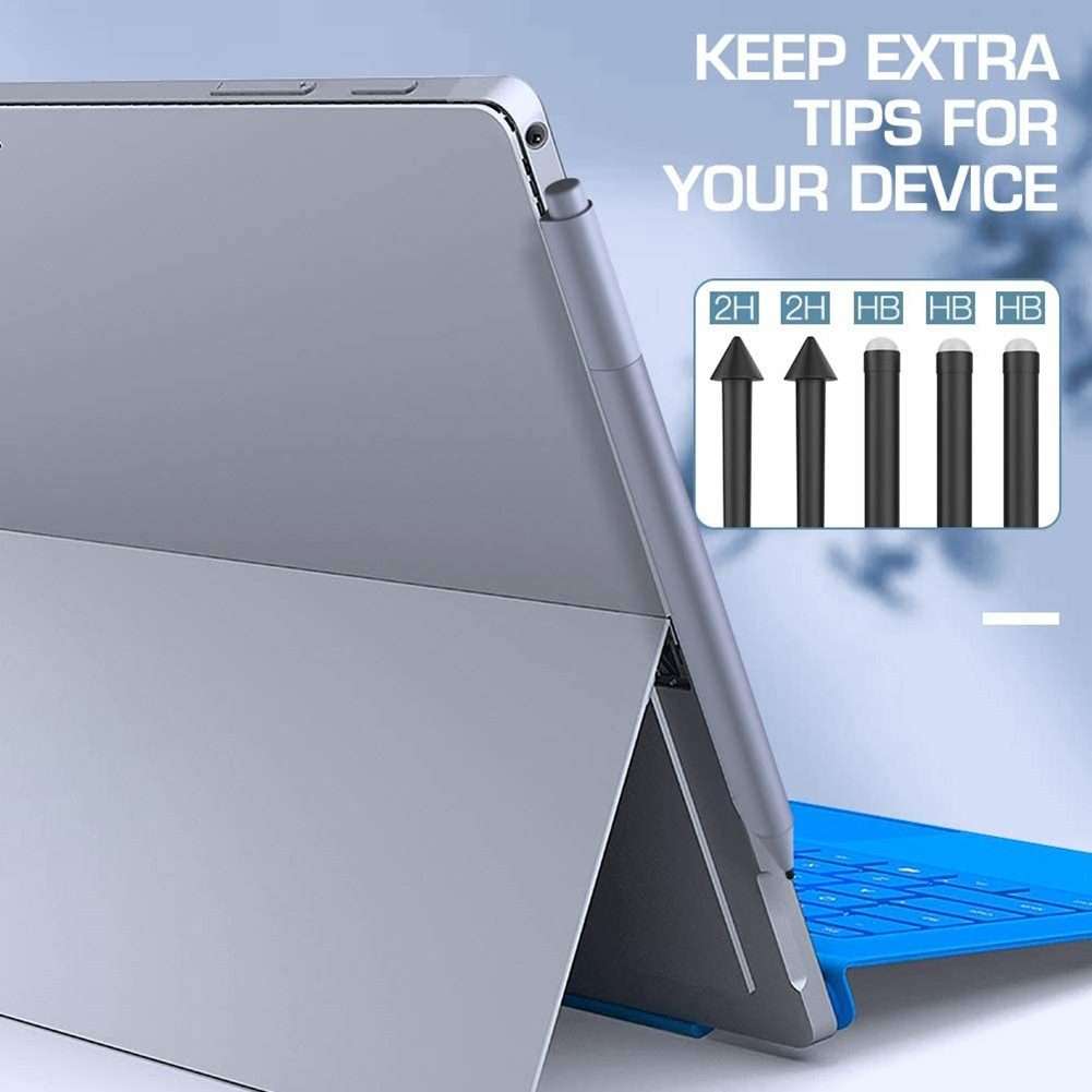 For Microsoft Surface Pro 4/5/6/7/Book /Pro X 2pcs 2H+3pcs HB Pen Nib Refill