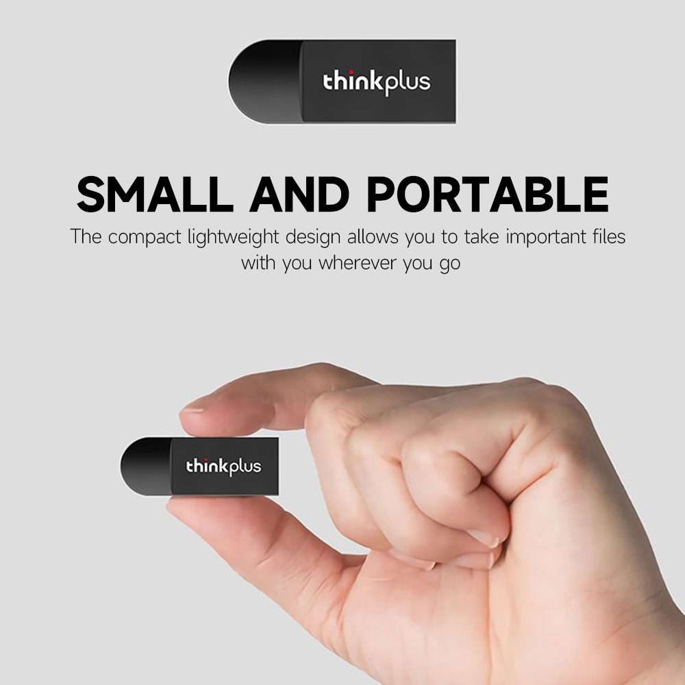 Lenovo ThinkPlus MU222 2.0 Business Office U Disk, Capacity: 8GB(Black)