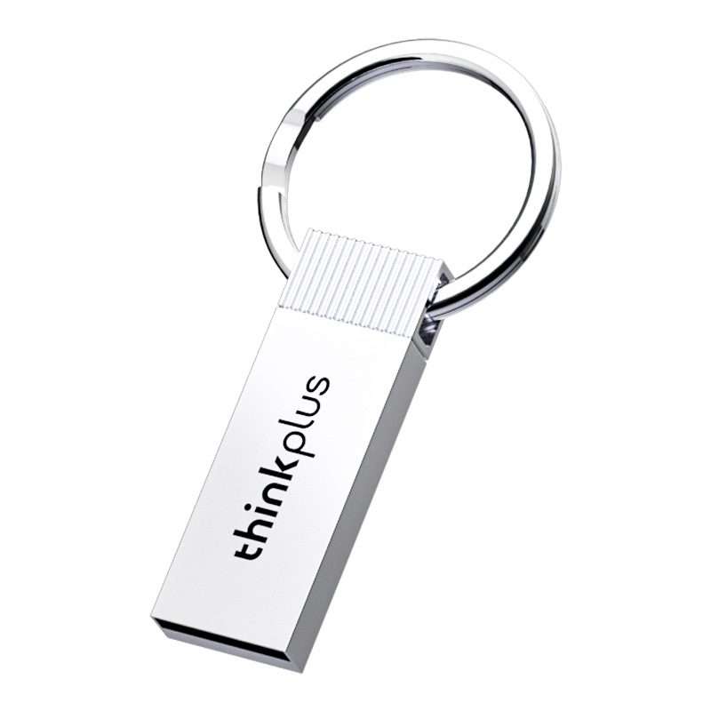 Lenovo ThinkPlus TU201 Hanging Edition U Disk USB2.0 Small Portable Metal U Disk, Capacity: 64GB