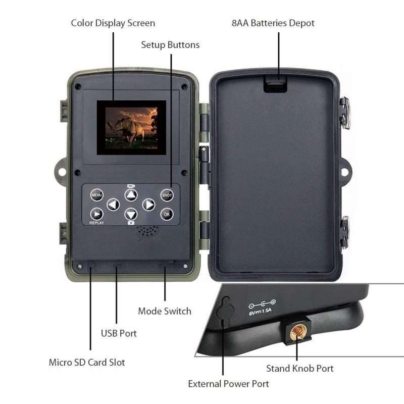 HC-802A 24MP 2.7K Outdoor Track Camera Infrastructure Monitoring Hound Camera
