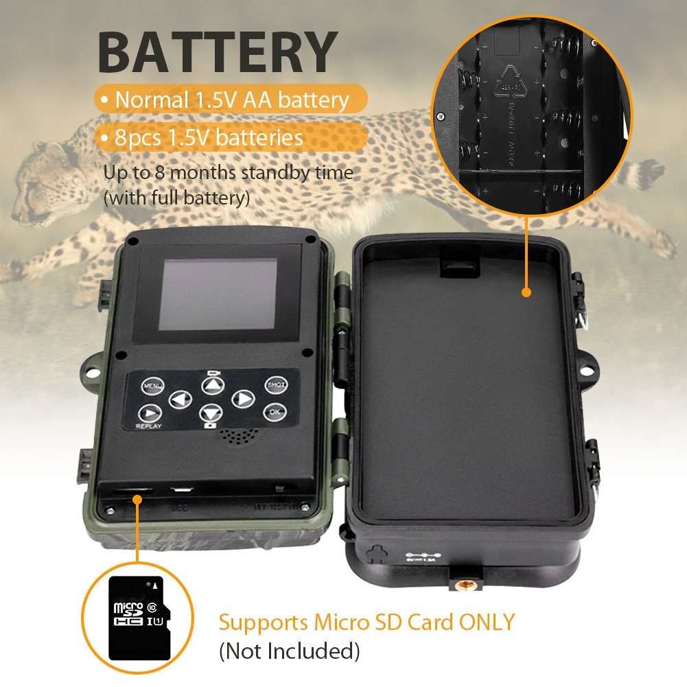 HC-802A 24MP 2.7K Outdoor Track Camera Infrastructure Monitoring Hound Camera