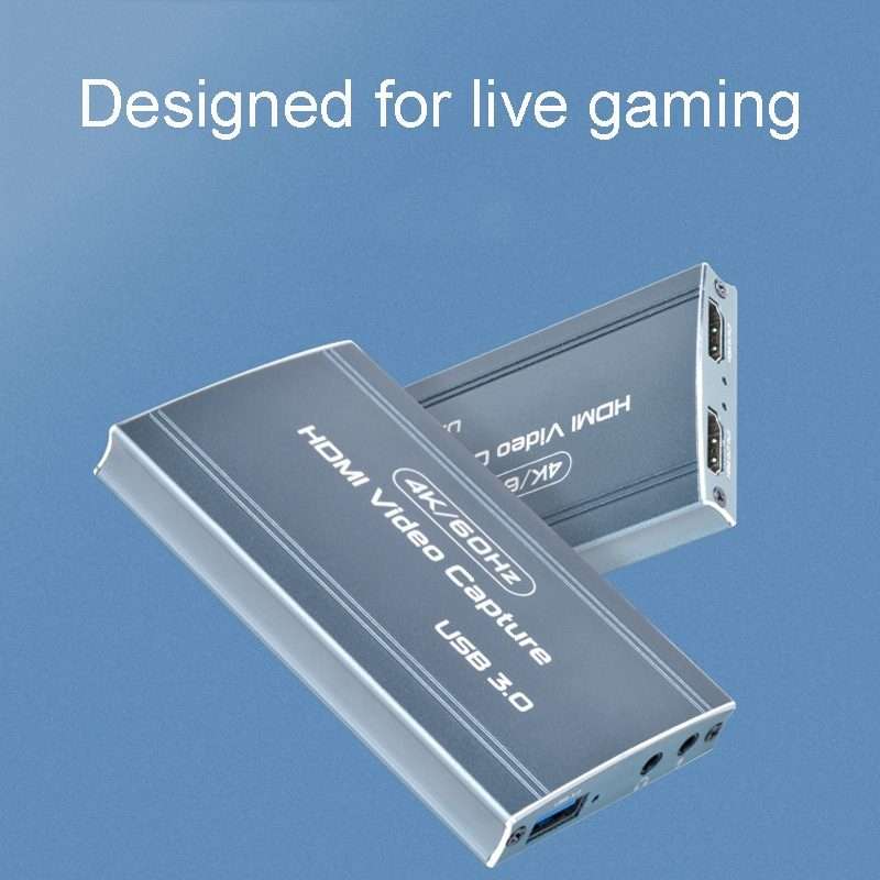 FJGEAR FJ-HU30A USB3.0 Capture Card 4K Game Live Recording Box
