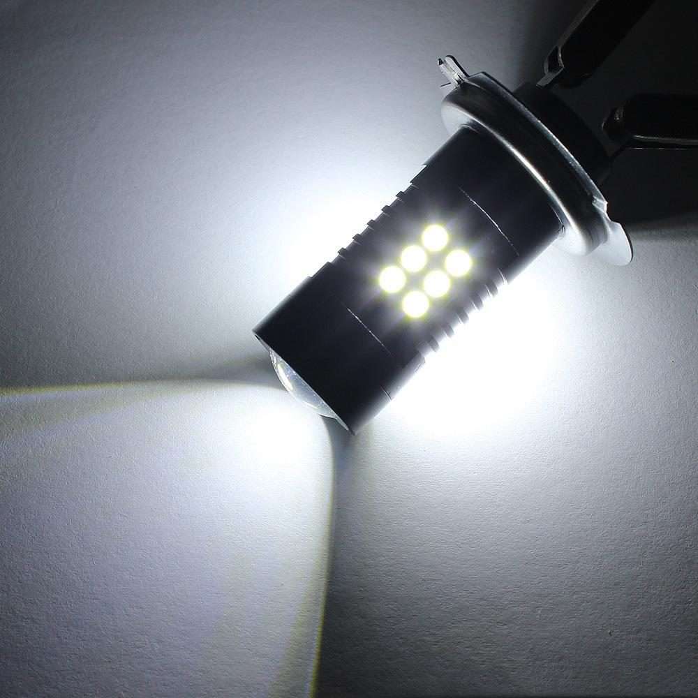 1pair Automotive High-power LED White Light Fog Lamp(H7)