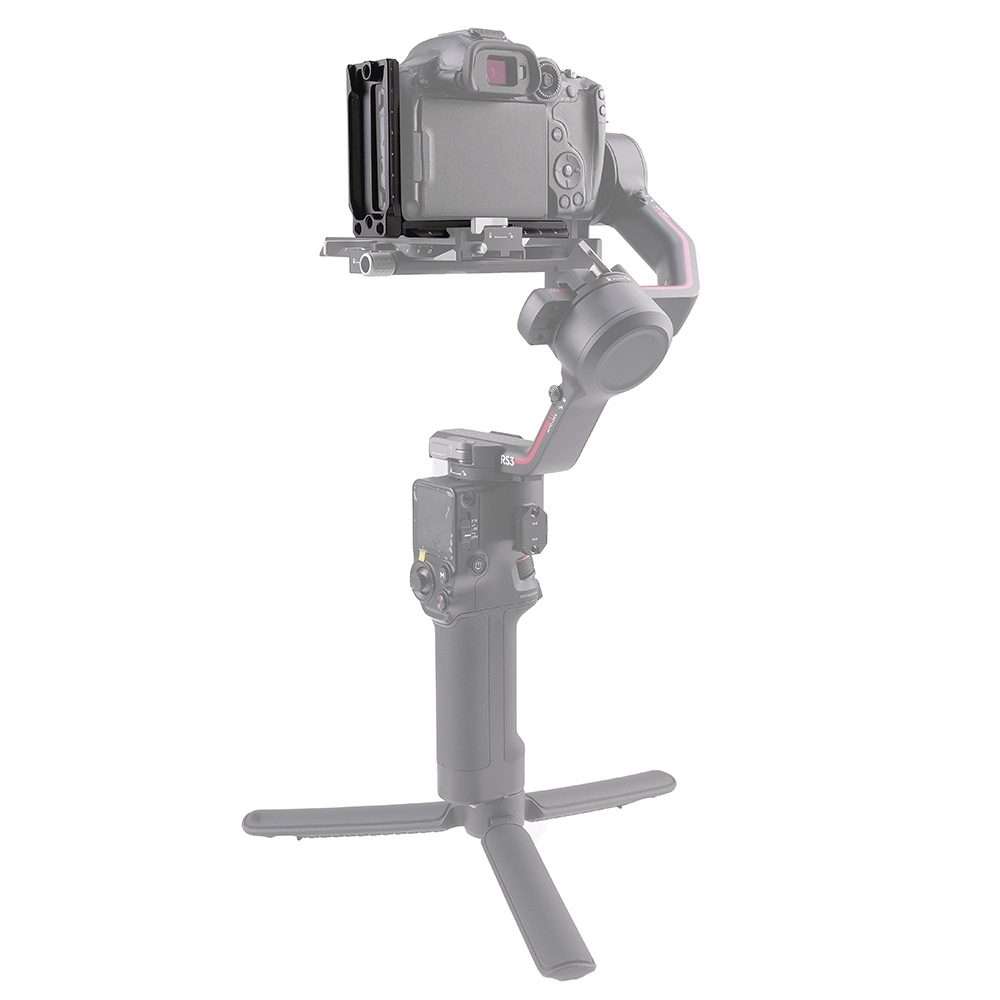 JLWIN Quick Release Plate L Bracket Plate for DJI Ronin RS 2 / RSC 2 / RS 3 Gimbal Stabiliser