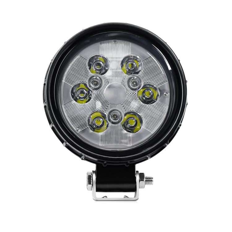 4 Inch Round Mixed Luminous Aluminum Alloy Car Work Light(Sigle)