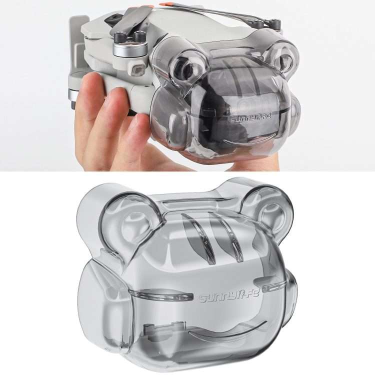 Sunnylife N4P-G710 For DJI Mini 4 Pro Integrated Gimbal Protector Camera Le ... (Transparent Gray)
