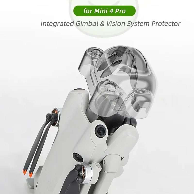 Sunnylife N4P-G710 For DJI Mini 4 Pro Integrated Gimbal Protector Camera Le ... (Transparent Gray)