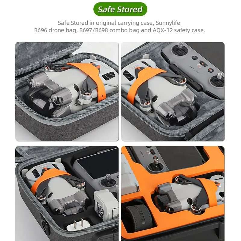 Sunnylife N4P-G710 For DJI Mini 4 Pro Integrated Gimbal Protector Camera Le ... (Transparent Gray)