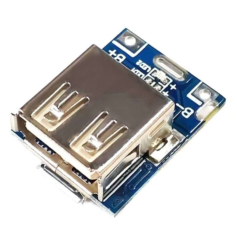 4pcs 5V Boost Converter Step-Up Power Module Lithium Battery Charging Protection Board LED Display