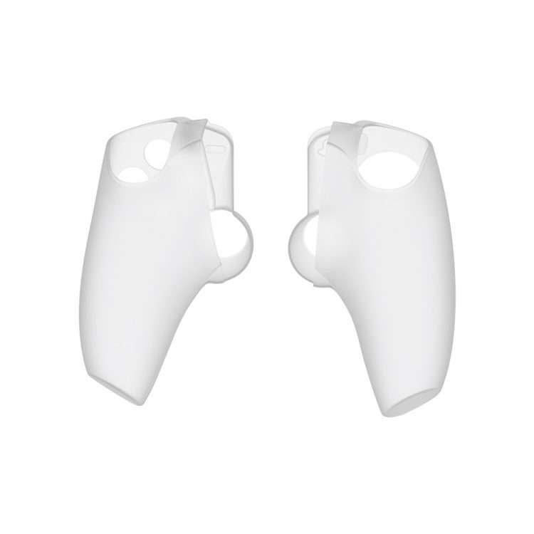 For PS5 PlayStation Portal Game Console DOBE Split Silicone Protective Case(White)