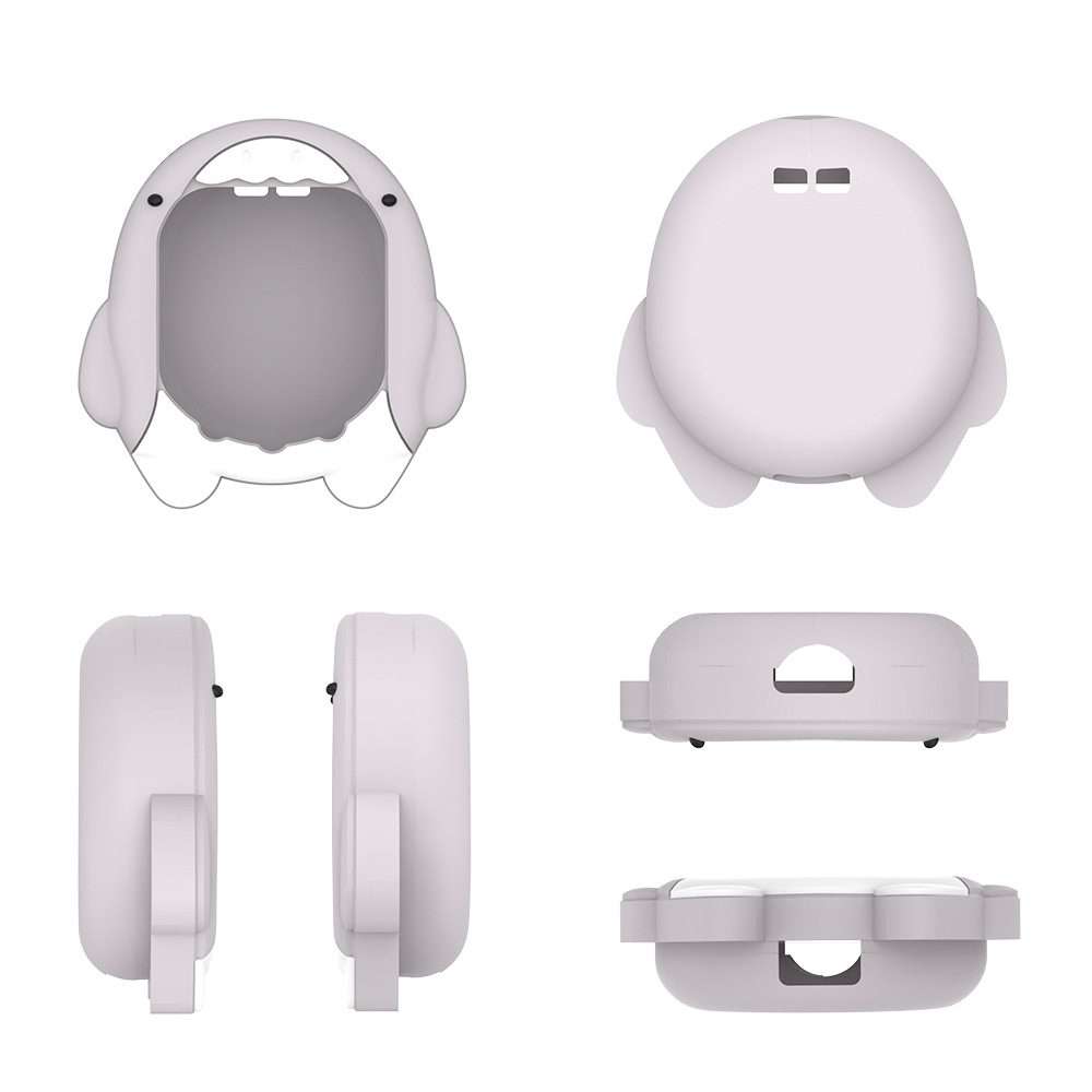 For Tamagotchi Uni (2023) Cartoon Shark Electronic Pet Game Console Silicone Protective ... (C601)