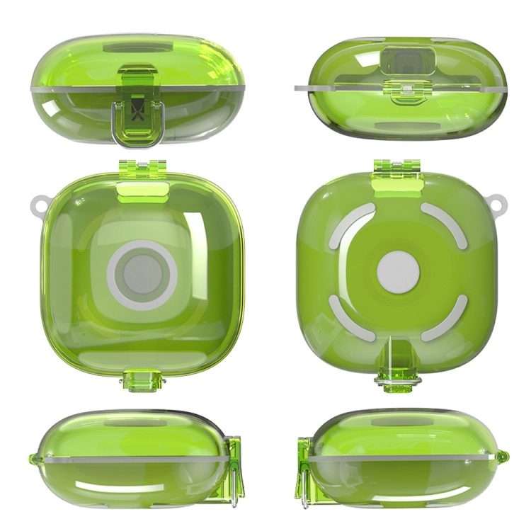 For Beats Fit Pro Transparent PC Hard Shell Earphone Protective Case with ... (Transparent Yellow)