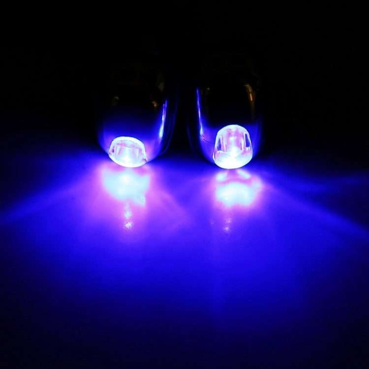 Car Wiper Sprayer Spray Decorative Lamp LED Hood Spray Lights(Blue)
