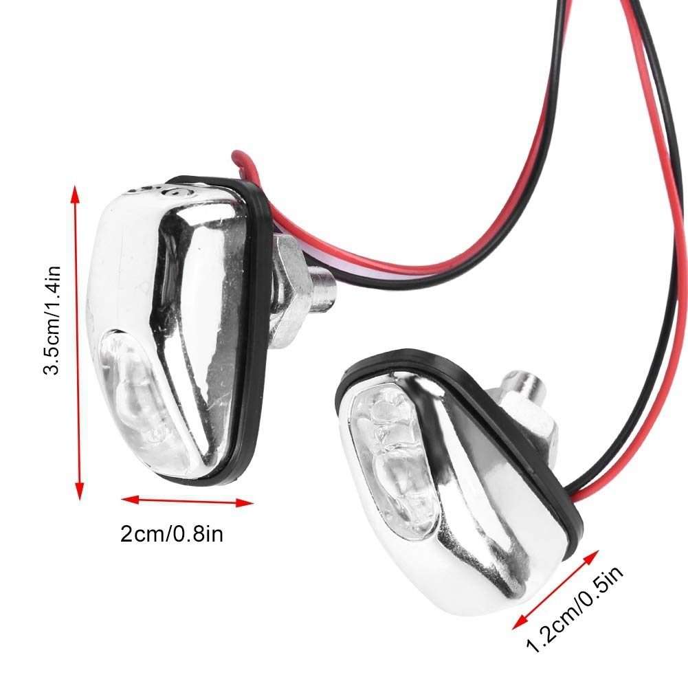 Car Wiper Sprayer Spray Decorative Lamp LED Hood Spray Lights(Colorful)