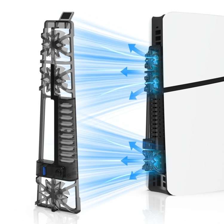 JYS-P5175 For PS5 Slim Host Optical Drive / Digital Version Universal With RGB Colorful Light Cool