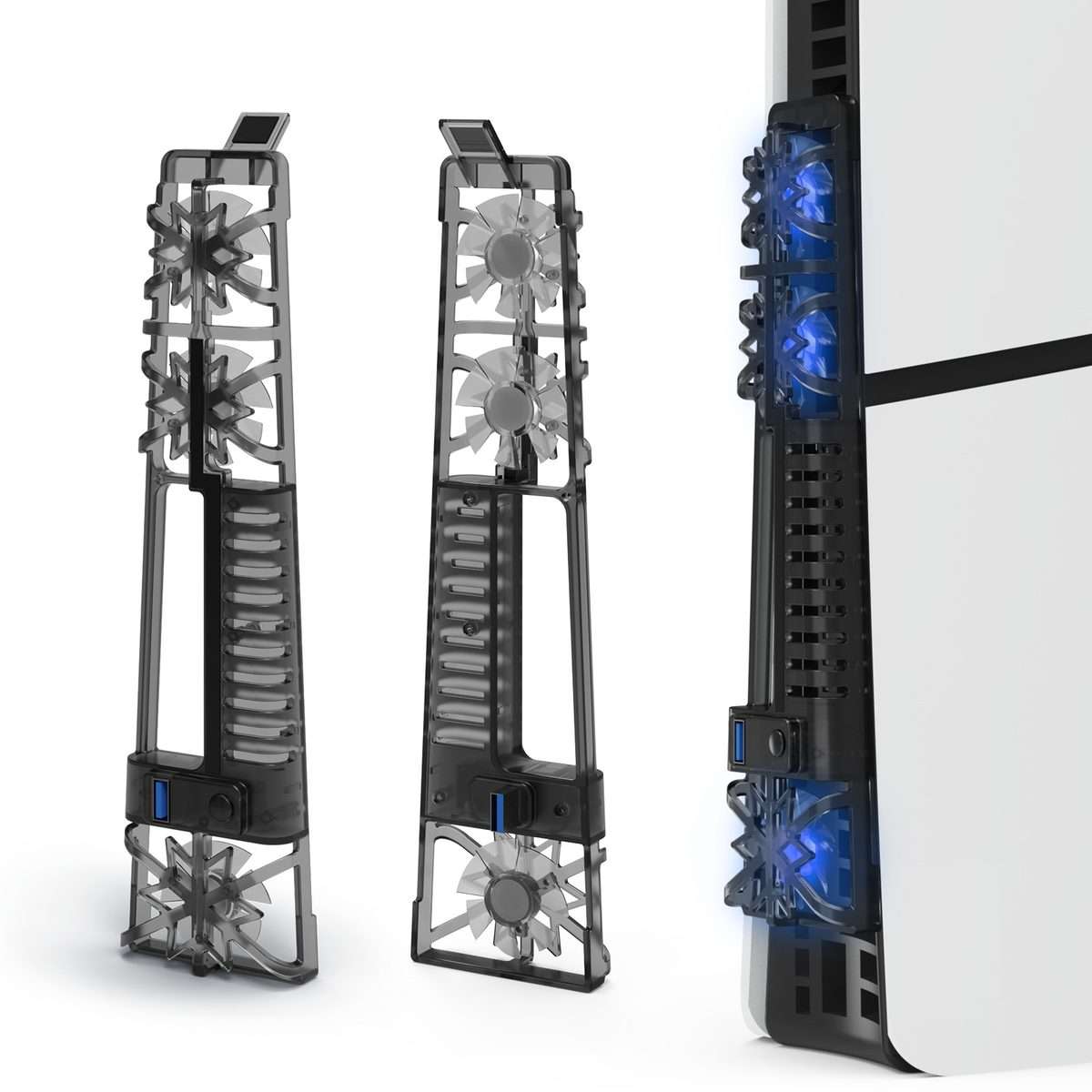 JYS-P5175 For PS5 Slim Host Optical Drive / Digital Version Universal With RGB Colorful Light Cool