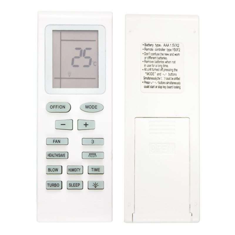 For GREE Trane Electrolux YBOF2 Air Conditioner Remote Control
