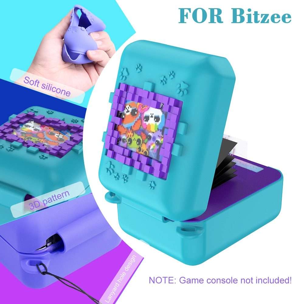 For Bitzee Pet Machine Silicone Anti-Shock And Anti-Fall Protective Cover All-Inclusiv ... (Green)