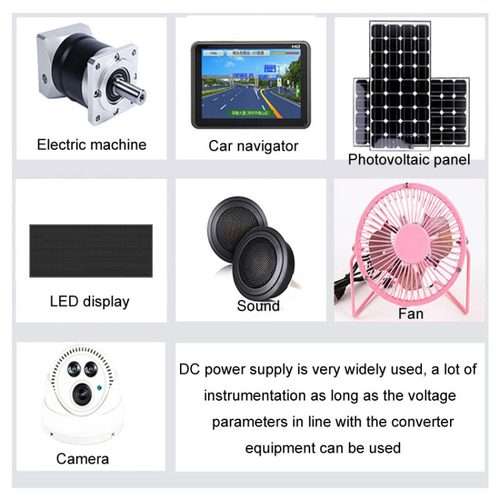 Fulree 12V To 5V 2.5A Vehicle Power Supply DC Ultra Thin Step-Down Power Converter