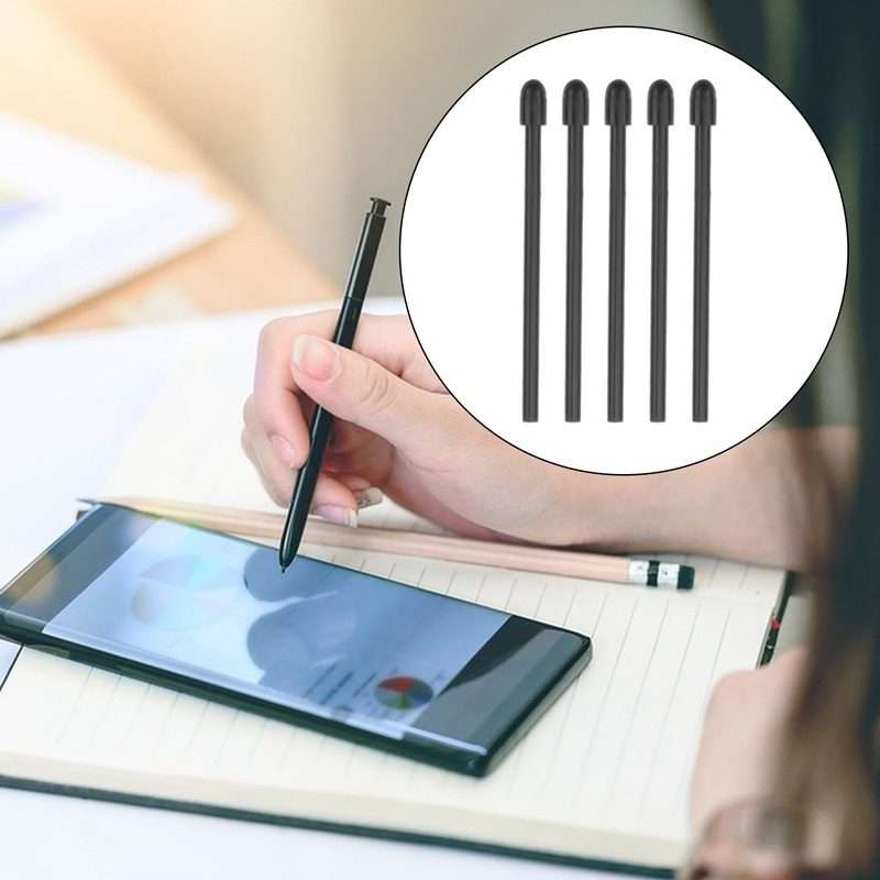 5pcs /Set Stylus Tip Pen Nib For Remarkable 2 / Boox NOVA Series / Boox NOTE Series(Black)