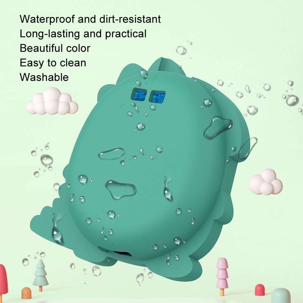 For Tamagotchi Uni (2023) Pet Game Console Silicone Protective Case(Dinosaur)