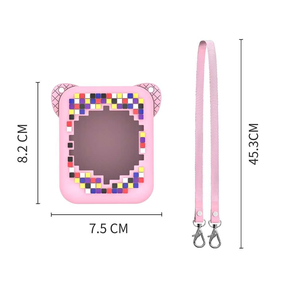 For Bitzee Pet Machine Silicone Case(Pink)